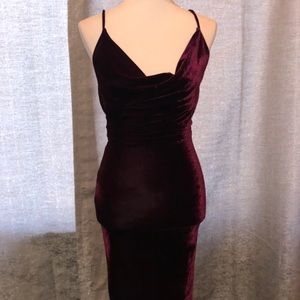 Velvet dress